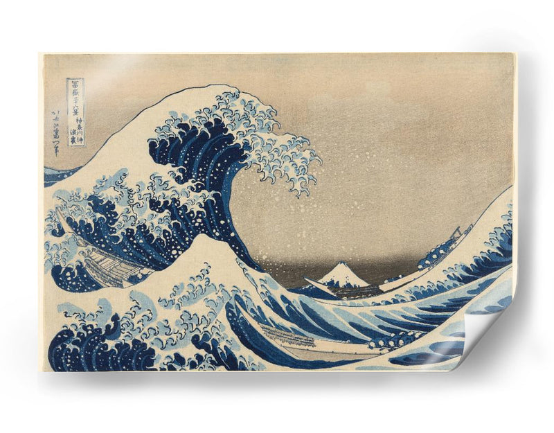 La gran ola de Kanagawa - Katsushika Hokusai | Cuadro decorativo de Canvas Lab