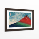 Fuji rojo I - Katsushika Hokusai | Cuadro decorativo de Canvas Lab