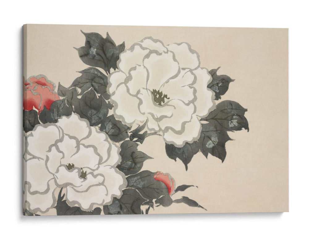 Flores de Momoyogusa I - Kamisaka Sekka | Cuadro decorativo de Canvas Lab