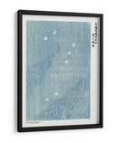 Grabado en Madera Azul - Yatsuo No Tsubaki | Cuadro decorativo de Canvas Lab