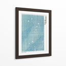 Grabado en Madera Azul - Yatsuo No Tsubaki | Cuadro decorativo de Canvas Lab
