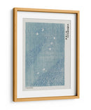 Grabado en Madera Azul - Yatsuo No Tsubaki | Cuadro decorativo de Canvas Lab