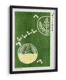 Xilografía Verde - Yatsuo No Tsubaki | Cuadro decorativo de Canvas Lab