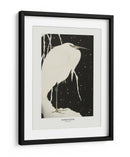 Garza en la nieve - Ohara Koson | Cuadro decorativo de Canvas Lab