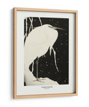 Garza en la nieve - Ohara Koson | Cuadro decorativo de Canvas Lab