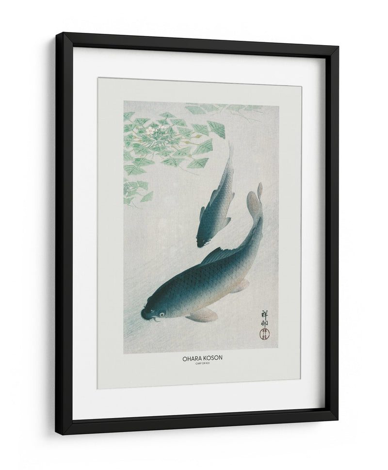 Carpa o Koi - Ohara Koson | Cuadro decorativo de Canvas Lab