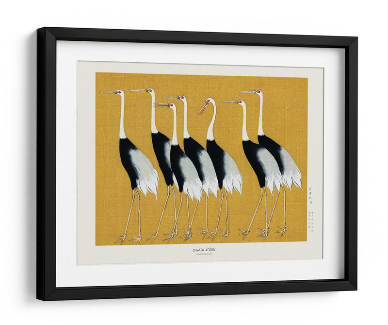 Grulla de corona roja japonesa - Ogata Korin | Cuadro decorativo de Canvas Lab