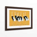 Grulla de corona roja japonesa - Ogata Korin | Cuadro decorativo de Canvas Lab