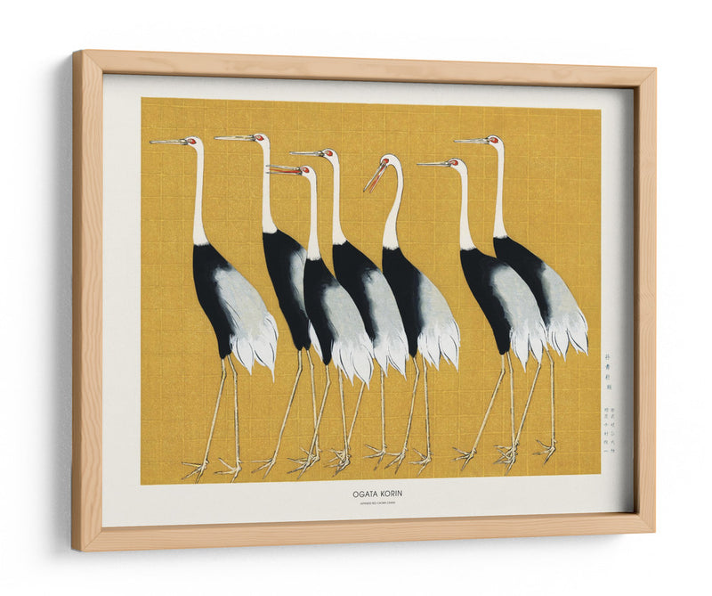 Grulla de corona roja japonesa - Ogata Korin | Cuadro decorativo de Canvas Lab