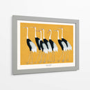 Grulla de corona roja japonesa - Ogata Korin | Cuadro decorativo de Canvas Lab