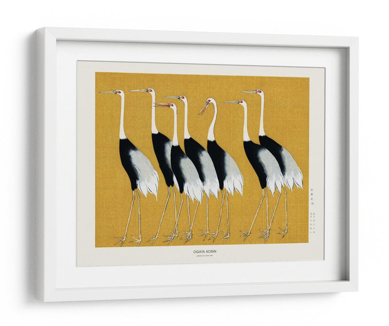 Grulla de corona roja japonesa - Ogata Korin | Cuadro decorativo de Canvas Lab