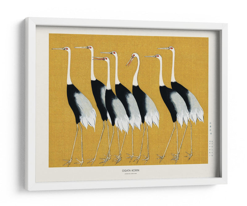 Grulla de corona roja japonesa - Ogata Korin | Cuadro decorativo de Canvas Lab