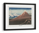 Ducha debajo de la cumbre - Katsushika Hokusai | Cuadro decorativo de Canvas Lab
