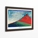 Fuji rojo II - Katsushika Hokusai | Cuadro decorativo de Canvas Lab