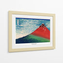 Fuji rojo II - Katsushika Hokusai | Cuadro decorativo de Canvas Lab