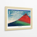 Fuji rojo II - Katsushika Hokusai | Cuadro decorativo de Canvas Lab