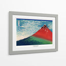 Fuji rojo II - Katsushika Hokusai | Cuadro decorativo de Canvas Lab