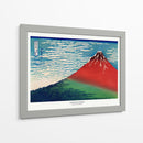 Fuji rojo II - Katsushika Hokusai | Cuadro decorativo de Canvas Lab