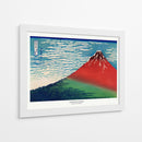 Fuji rojo II - Katsushika Hokusai | Cuadro decorativo de Canvas Lab