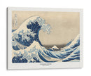 Bajo la gran ola - Katsushika Hokusai | Cuadro decorativo de Canvas Lab
