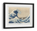 Bajo la gran ola - Katsushika Hokusai | Cuadro decorativo de Canvas Lab