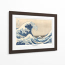Bajo la gran ola - Katsushika Hokusai | Cuadro decorativo de Canvas Lab