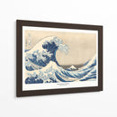 Bajo la gran ola - Katsushika Hokusai | Cuadro decorativo de Canvas Lab