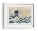 Bajo la gran ola - Katsushika Hokusai | Cuadro decorativo de Canvas Lab