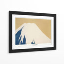 Monte Fuji desde Momoyogusa II - Kamisaka Sekka | Cuadro decorativo de Canvas Lab