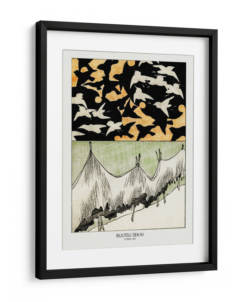 Vida en el bosque - Bijutsu Sekai | Cuadro decorativo de Canvas Lab