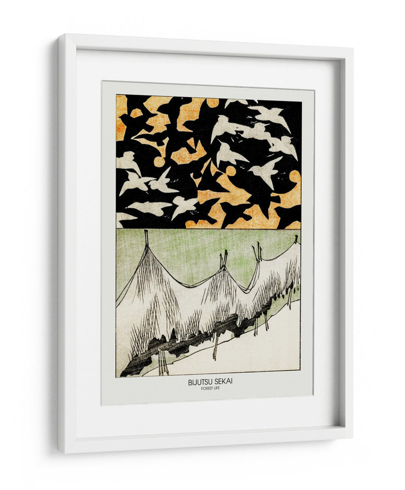 Vida en el bosque - Bijutsu Sekai | Cuadro decorativo de Canvas Lab