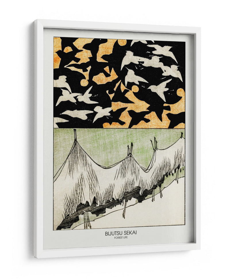 Vida en el bosque - Bijutsu Sekai | Cuadro decorativo de Canvas Lab