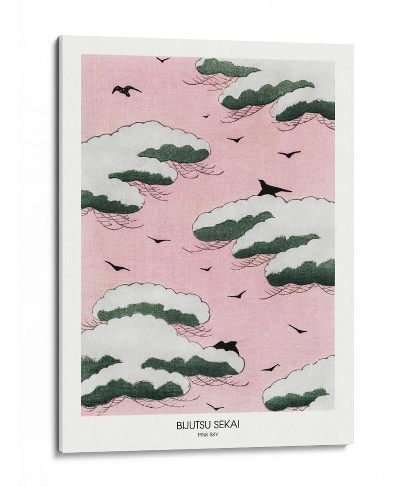 Cielo rosa - Bijutsu Sekai | Cuadro decorativo de Canvas Lab
