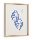 Bloque de madera azul 2 - Yatsuo No Tsubaki | Cuadro decorativo de Canvas Lab