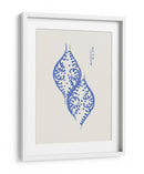 Bloque de madera azul 2 - Yatsuo No Tsubaki | Cuadro decorativo de Canvas Lab