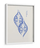 Bloque de madera azul 2 - Yatsuo No Tsubaki | Cuadro decorativo de Canvas Lab