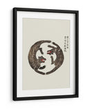 Xilografía de tigres de Yatsuo No Tsubaki - Taguchi Tomoki | Cuadro decorativo de Canvas Lab