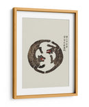 Xilografía de tigres de Yatsuo No Tsubaki - Taguchi Tomoki | Cuadro decorativo de Canvas Lab