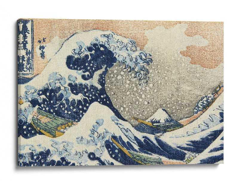 La gran ola de Kanagawa de Hokusai (1830 1833) - Katsushika Hokusai | Cuadro decorativo de Canvas Lab