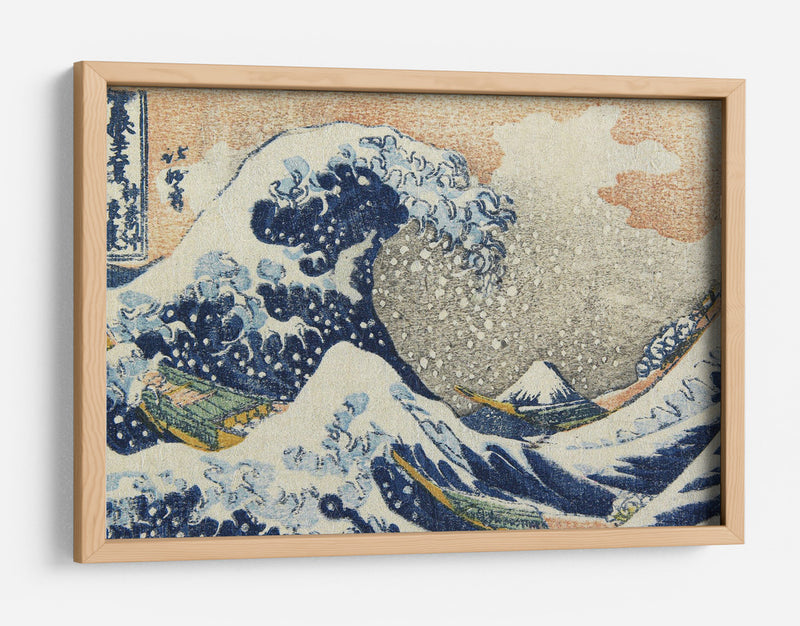 La gran ola de Kanagawa de Hokusai (1830 1833) - Katsushika Hokusai | Cuadro decorativo de Canvas Lab