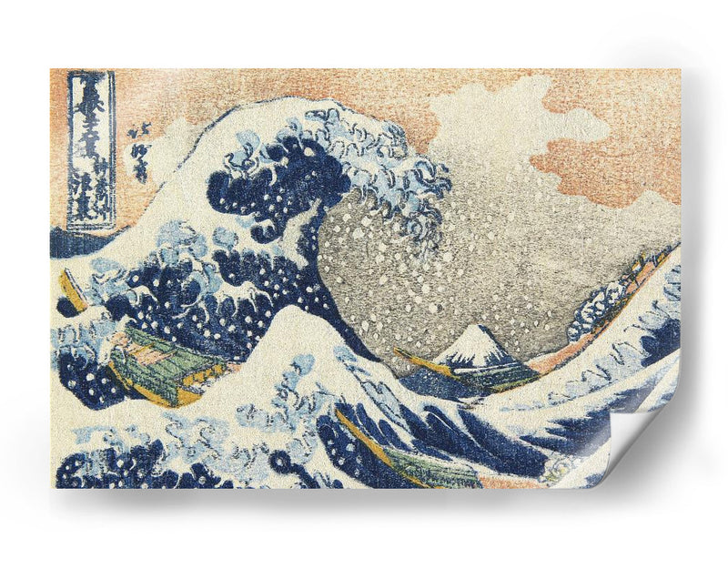 La gran ola de Kanagawa de Hokusai (1830 1833) - Katsushika Hokusai | Cuadro decorativo de Canvas Lab