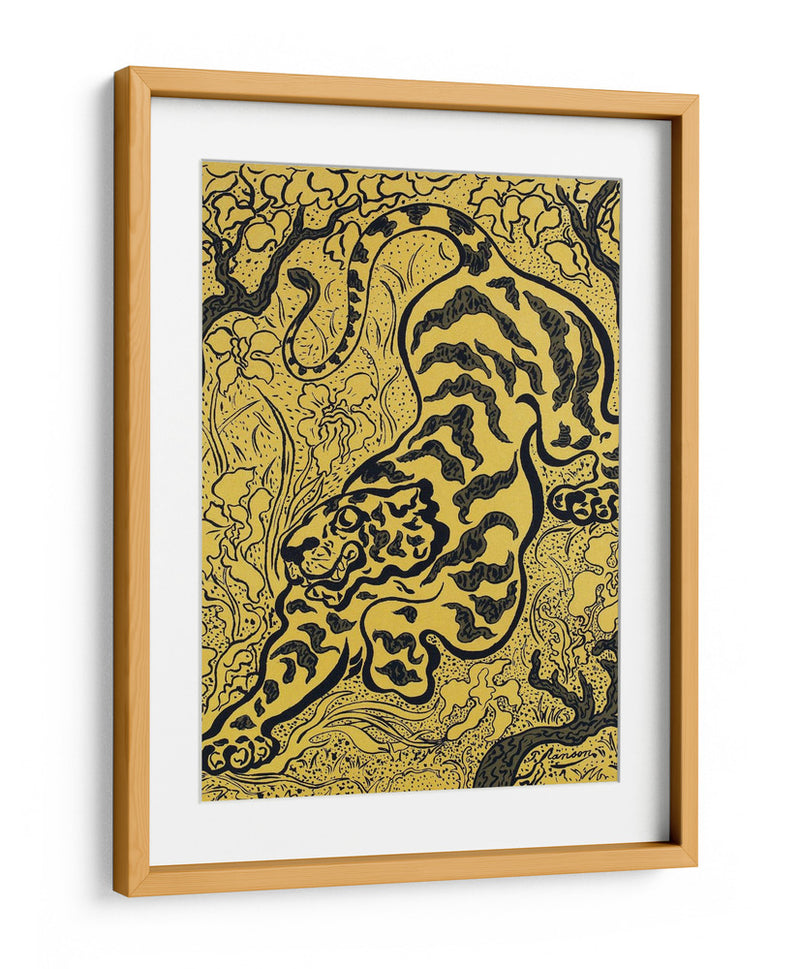 Tigre en las selvas - Paul Ranson | Cuadro decorativo de Canvas Lab