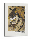 Tigre emergiendo del bambú (siglo XVIII) -  Katayama Yokoku | Cuadro decorativo de Canvas Lab