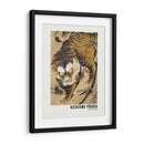 Tigre emergiendo del bambú (siglo XVIII) I -  Katayama Yokoku | Cuadro decorativo de Canvas Lab