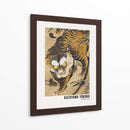 Tigre emergiendo del bambú (siglo XVIII) I -  Katayama Yokoku | Cuadro decorativo de Canvas Lab