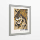Tigre emergiendo del bambú (siglo XVIII) I -  Katayama Yokoku | Cuadro decorativo de Canvas Lab