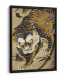 Tigre saliendo de bambú (siglo XVIII) -  Katayama Yokoku | Cuadro decorativo de Canvas Lab