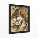 Tigre saliendo de bambú (siglo XVIII) II -  Katayama Yokoku | Cuadro decorativo de Canvas Lab