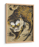 Tigre saliendo de bambú (siglo XVIII) -  Katayama Yokoku | Cuadro decorativo de Canvas Lab