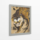 Tigre saliendo de bambú (siglo XVIII) II -  Katayama Yokoku | Cuadro decorativo de Canvas Lab